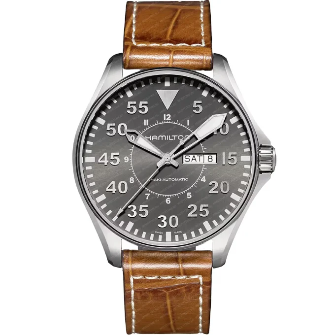 Hamilton Khaki Aviation Pilot Day Date Auto H64715885