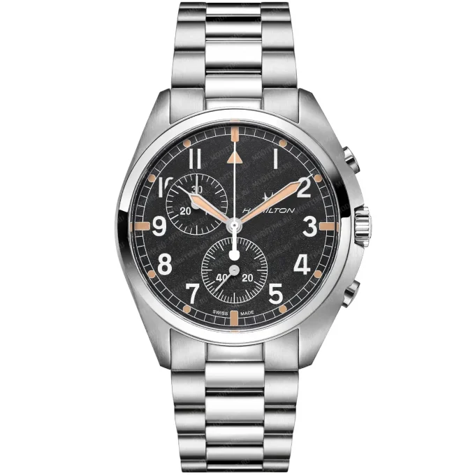 Hamilton Khaki Aviation Pilot Pioneer Chrono Quartz H76522131