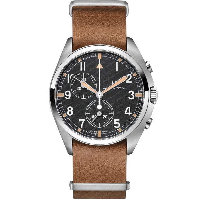 Hamilton Khaki Aviation Pilot Pioneer Chrono Quartz H76522531