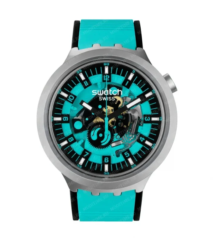 Часы SWATCH SB07S111 MINT TRIM Big Bold