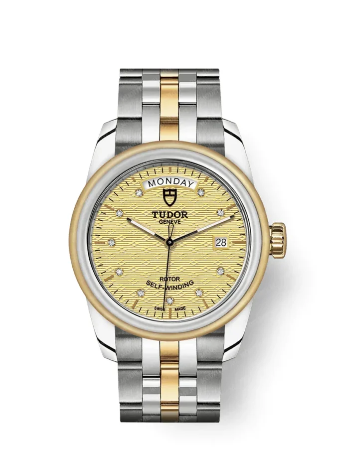 Tudor Glamour Date+Day M56003-0004